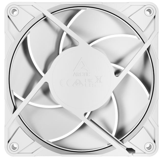 Arctic <ACFAN00308A> P12 Pro PST White (4пин,  120x120x25мм,  600-3000об/мин)