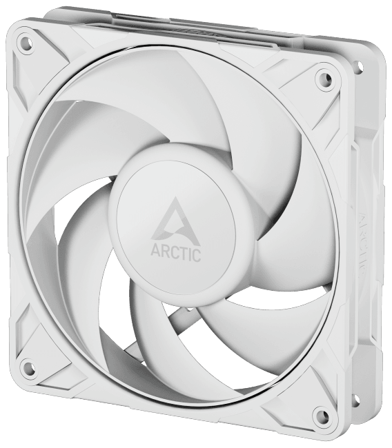 Arctic <ACFAN00308A> P12 Pro PST White (4пин,  120x120x25мм,  600-3000об/мин)
