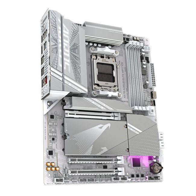 GIGABYTE X870 A ELITE WIFI7 ICE (RTL) AM5 <X870> 3xPCI-E HDMI 2.5GbLAN+WiFi+BT SATA  ATX  4DDR5