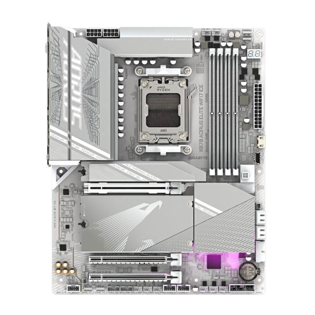 GIGABYTE X870 A ELITE WIFI7 ICE (RTL) AM5 <X870> 3xPCI-E HDMI 2.5GbLAN+WiFi+BT SATA  ATX  4DDR5