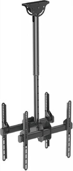 10177 Кронштейн для телевизора Arm Media LCD-1850 черный 26"-65" макс.90кг  потолочный  поворот  и наклон