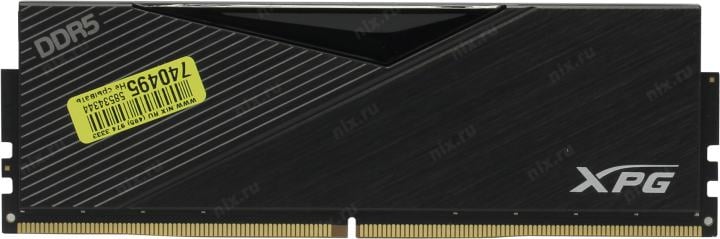 ADATA XPG Lancer <AX5U6000C3032G-DCLABK> DDR5 DIMM 64Gb KIT  2*32Gb <PC5-48000> CL30