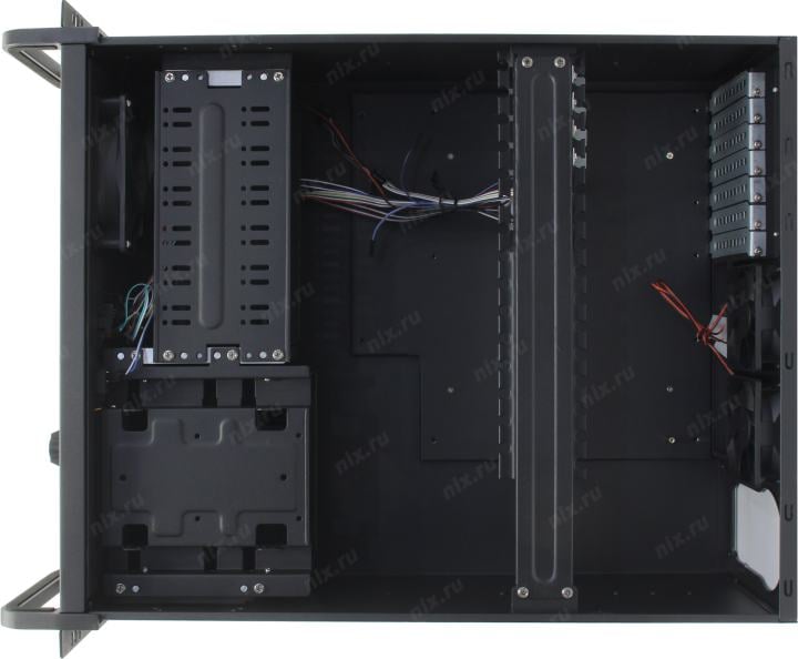 Server Case 4U Procase <B440L-B-0> Black ATX без  БП, с дверцей