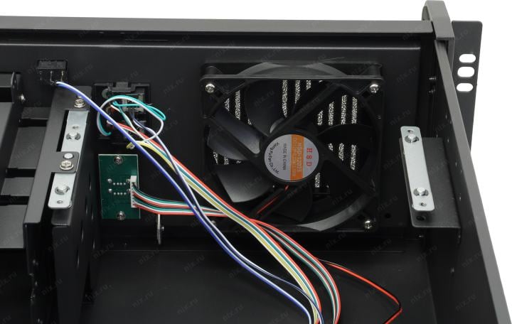Server Case 4U Procase <B440L-B-0> Black ATX без  БП, с дверцей