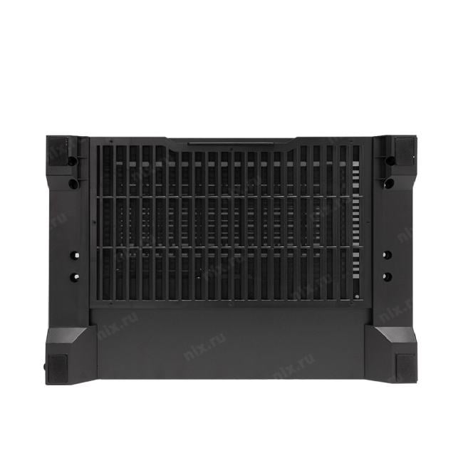 Корпус 1STPLAYER MEGAVIEW MV6-TP ARGB Black / mATX / 3x120mm  ARGB  fans  / MV6-TP-BK-2FC7R-1FC7