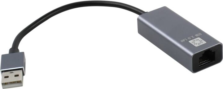 Адаптер USB- Ethernet 5bites UA2-45-15BK, Fast Ethernet 100 МБ