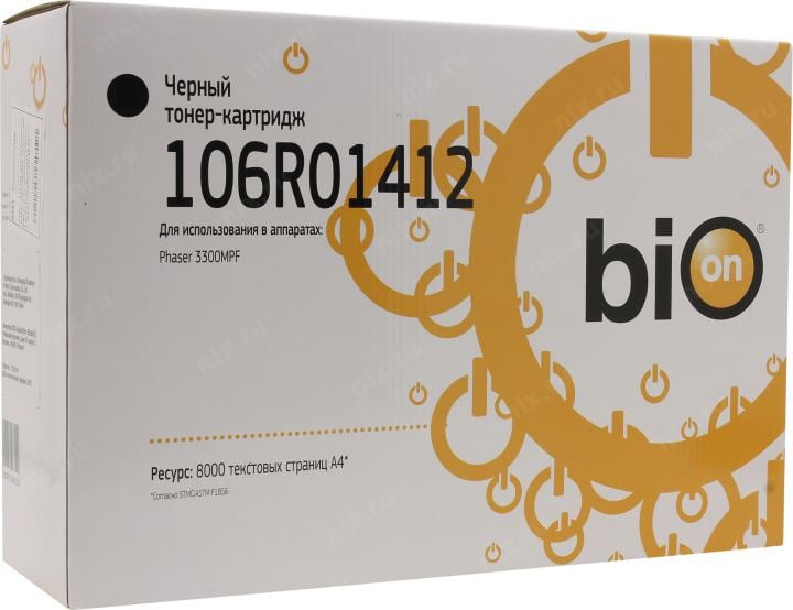 Картридж Bion 106R01412 для Xerox Phaser 3300MFP, 8000 страниц
