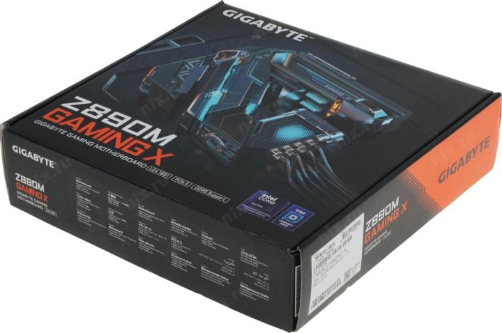 GIGABYTE Z890M GAMING X (RTL) LGA1851 <Z890> 2xPCI-E HDMI+2xDP 2.5GbLAN  SATA MicroATX 4DDR5