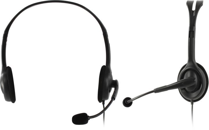 Logitech Stereo Headset H110  (наушники  с  микрофоном) <981-000472>