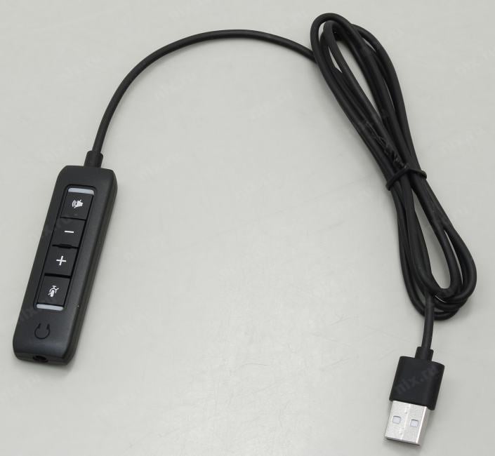 Наушники с микрофоном Acer OHW309  <ZL.HDSEE.004>  (USB,  шнур 2.8м