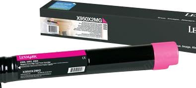 Картридж Lexmark X950X2MG, Magenta, 22000 стр.