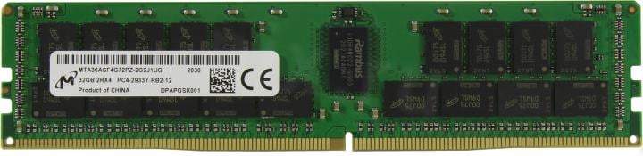 MICRON <MTA36ASF4G72PZ-2G9> DDR4 RDIMM 32Gb  <PC4-23400>  CL21  ECC Registered