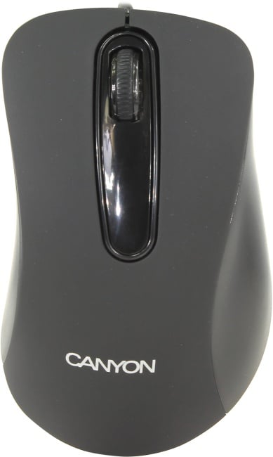 Мышь Canyon CNE-CMS2, проводная, USB, 800 dpi, черная