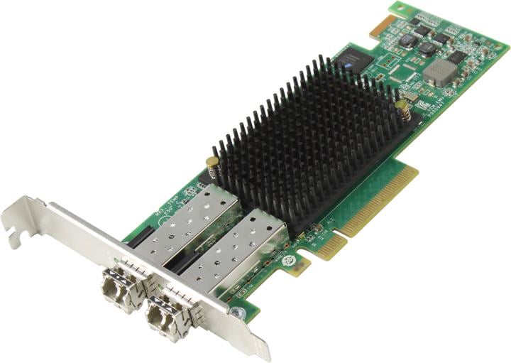 Сетевой адаптер Broadcom Emulex LPe16002B-M6, 2-port, 16Gb/s, PCIe Gen3 x8, LC MMF