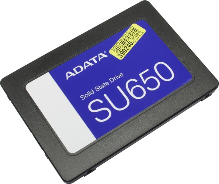 SSD 480 Gb SATA 6Gb/s ADATA Ultimate SU650 <ASU650SS-480GT-R> 2.5"  3D  TLC