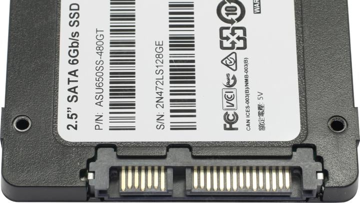 SSD 480 Gb SATA 6Gb/s ADATA Ultimate SU650 <ASU650SS-480GT-R> 2.5"  3D  TLC