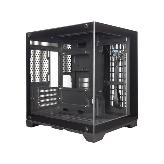 Корпус ПК 1STPLAYER MV5-TP-BK, Mini Tower, без БП