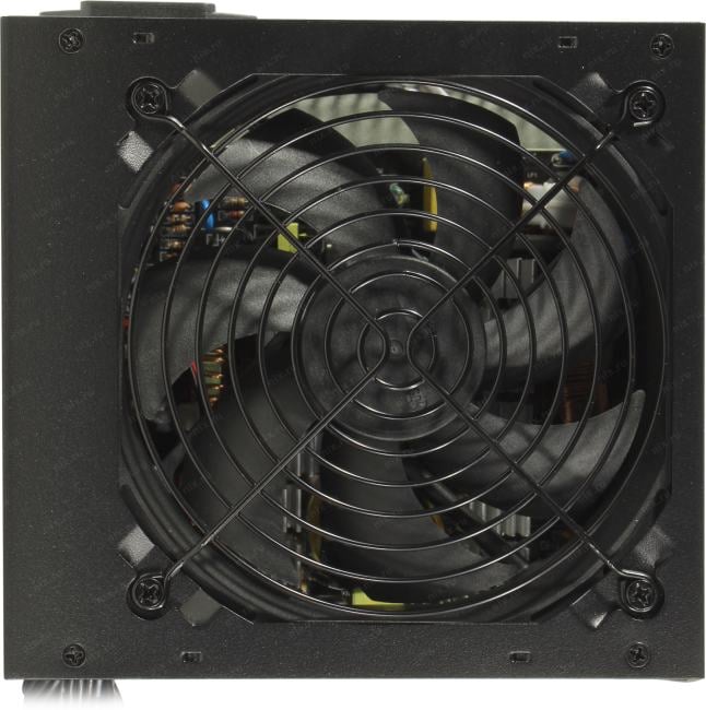 Exegate EX282040RUS-OEM Блок питания 500W ExeGate 500PPH-LT OEM, ATX, black, 80+, APFC, 12cm, 24p, (4+4)p, 5*SATA, 3*IDE