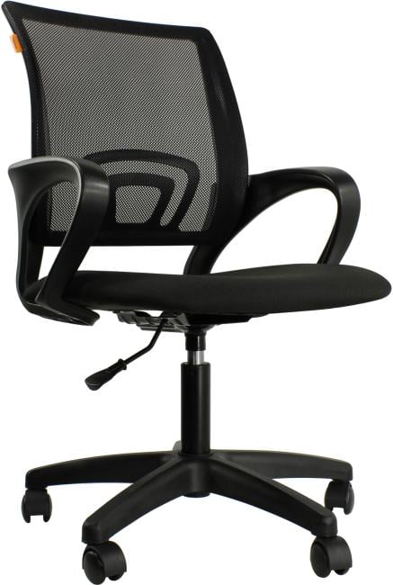 Кресло Chairman 7024145 696 LT, сетка/ткань, черный