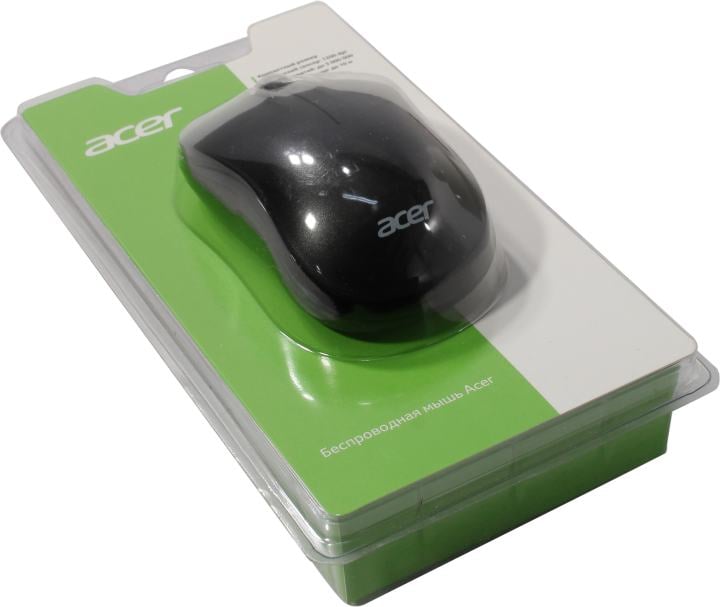 Acer Wireless Optical Mouse OMR160  <ZL.MCEEE.00M>  (RTL)  USB 3btn+Roll