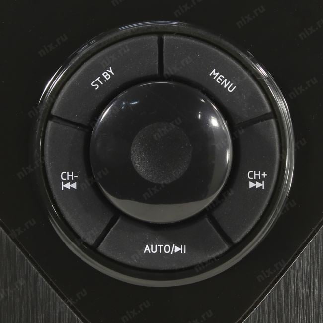 Колонки SVEN MS-2055 Black (2x12.5W +Subwoofer 30W, дерево, Bluetooth,  SD,USB, FM, ПДУ)