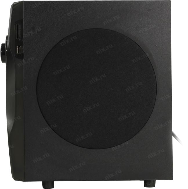 Колонки SVEN MS-2055 Black (2x12.5W +Subwoofer 30W, дерево, Bluetooth,  SD,USB, FM, ПДУ)