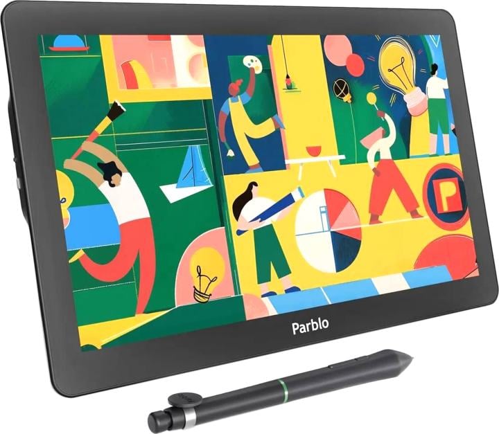 COAST16 PRO GEN 2  Графический планшет-монитор  Parblo  USB  Type-C черный