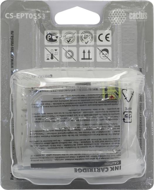 Картридж Cactus CS-EPT0553 Magenta для  Epson R240/R245, RX420/RX425/RX520