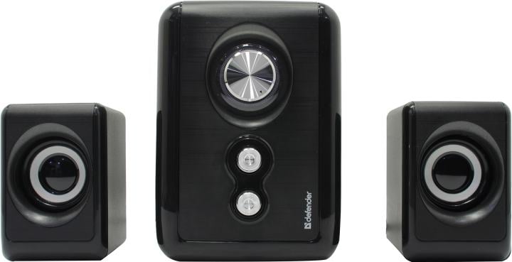 Акустическая система 2.1 DEFENDER V11 черный (11Вт, питание от USB) (65111)