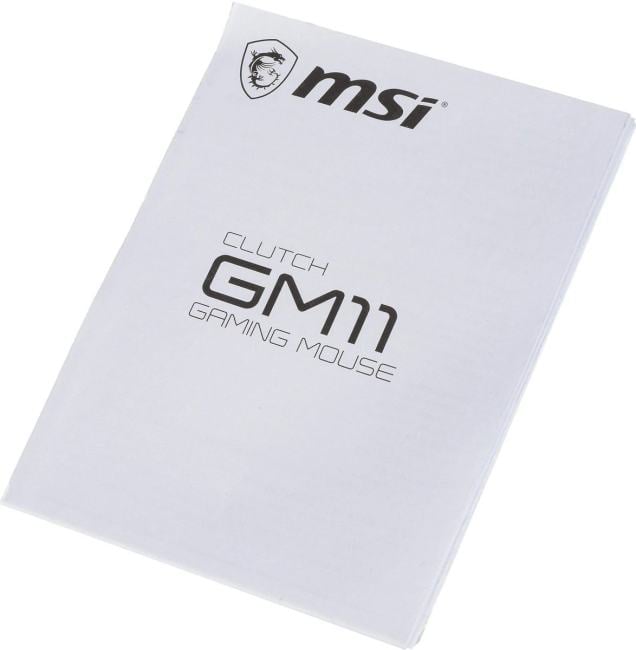 Мышка USB OPTICAL GAMING  CLUTCH GM11 MSI