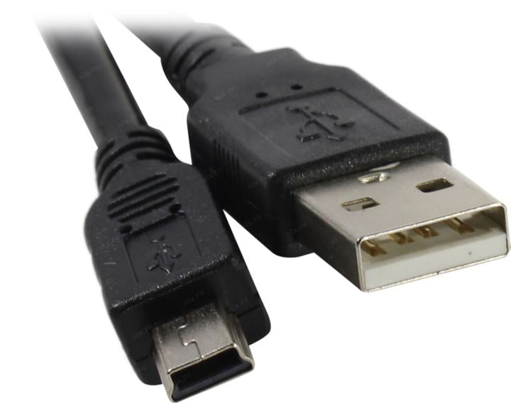 USB кабель Perfeo, USB Type A (M) -> mini USB (M), USB 2.0, 1 м, U4301