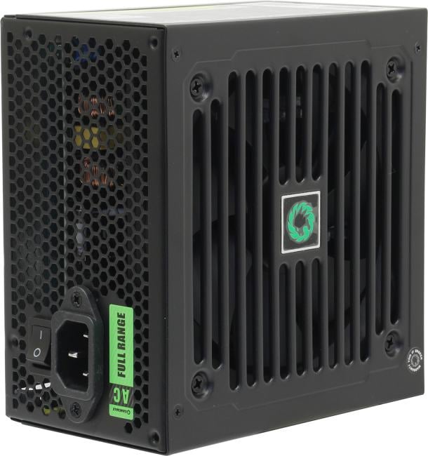 Блок питания ATX 500Вт GameMax GE-500 (20+4pin) PPFC 120mm fan 3xSATA [GE-500]