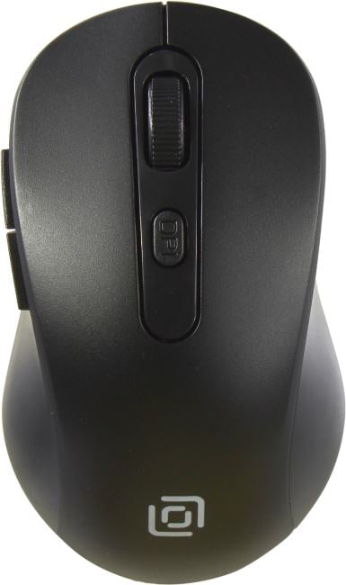 OKLICK Wireless Optical Mouse <677MW> Black  (RTL) USB 6btn+Roll<1520859>