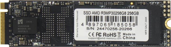 SSD 256 Gb M.2 2280 M AMD Radeon  R3  <R3MP30256G8>  3D TLC