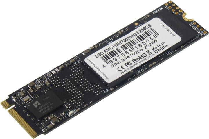 SSD 256 Gb M.2 2280 M AMD Radeon  R3  <R3MP30256G8>  3D TLC