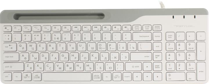 Клавиатура A4Tech Fstyler  FK25 White <USB>