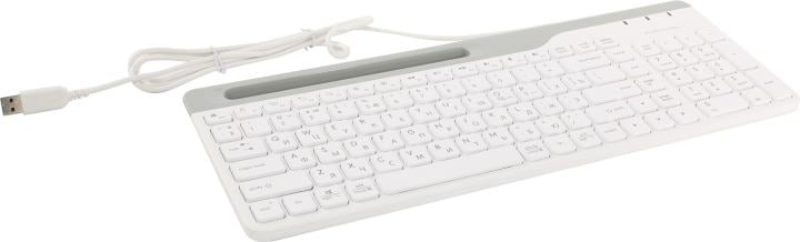 Клавиатура A4Tech Fstyler  FK25 White <USB>