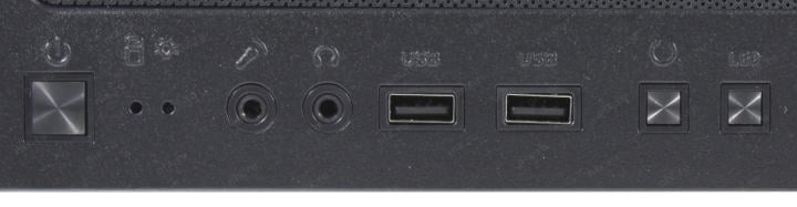 Miditower Powercase ByteFlow Micro Black <CAMBFB-A4>  MicroATX, без БП
