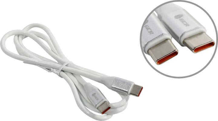 Кабель Greenconnect GCR-52362, USB Type-C, 1м, Power Delivery