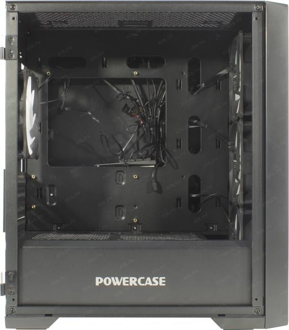 Miditower Powercase ByteFlow Micro Black <CAMBFB-A4>  MicroATX, без БП