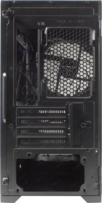Miditower Powercase ByteFlow Micro Black <CAMBFB-A4>  MicroATX, без БП