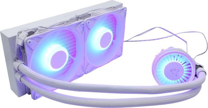 Arctic <ACFRE00187A> Liquid Freezer III Pro 280 A-RGB White (4пин, 1700/1851/AM4/AM5,  400-2500об/мин, вод. охл.)