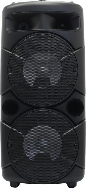 Портативная колонка Dialog Oscar AO-20, 1.0, 30 Вт (RMS), беспроводной микрофон, Bluetooth, FM, USB, SD, LED-подсветка