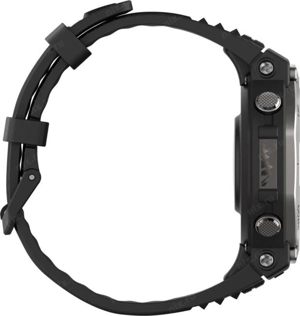 1746721 Amazfit T-Rex 3 A2323 48.5мм 1.5" AMOLED корп.темно-серый  рем.темно-серый разм.брасл.:145-210мм ()