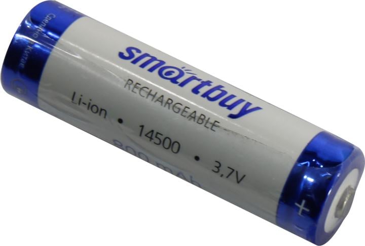 Smartbuy (SBBR-14500-1S800) Аккумулятор Smartbuy LI14500-1S800 mAh 3,7V (50/400)(1шт. в уп-ке)