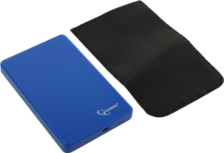 Корпус для HDD/SSD Gembird EE2-U2S-40P-B, 2.5", USB 2.0, SATA