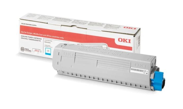 46861307 Тонер-картридж Oki C834/844  10К  (cyan)