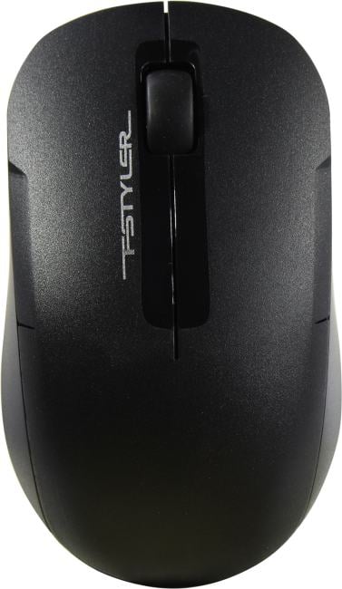 A4Tech FSTYLER Wireless Optical Mouse <FG15C Air2 Black>  (RTL) USB 3btn+Roll
