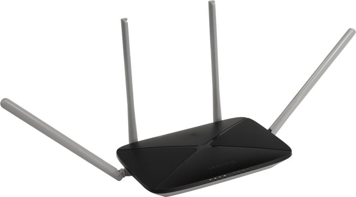 Mercusys <AC12> Wireless Router (4UTP 100Mbps, 1WAN,  802.11a/b/g/n/ac,  867Mbps)