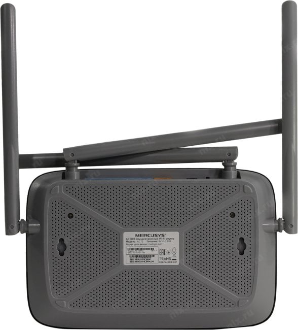 Mercusys <AC12> Wireless Router (4UTP 100Mbps, 1WAN,  802.11a/b/g/n/ac,  867Mbps)